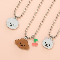 강아지 인식표 목걸이 이름표, 포메라니안(블랙탄), 체리