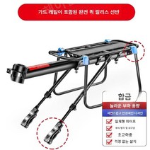 자전거 뒷안장 보조 뒷좌석 받침대 의자, G