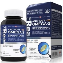 더리얼 알티지오메가3 엔쵸비오메가3 DHA 눈건강 rTg오메가3 캐나다오메가3, 120개입