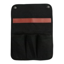 롱릴렉스체어 감성 캠핑 백패킹 낚시 의자 팔 보관 가방 여러 포켓 소파 주최자 안락 백, 검은색