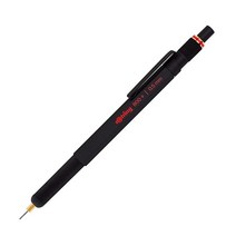 ROtring 800+ 샤프 및 터치스크린 스타일러스 블랙 배럴 0.7mm (1900182), 0.5 mm