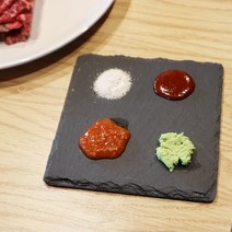 1+1 바오 스톤 플레이트 정사각 돌접시, 1+1 바오스톤