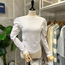 페이지플린 골지 어깨퍼프 티셔츠(F3ATS031A)