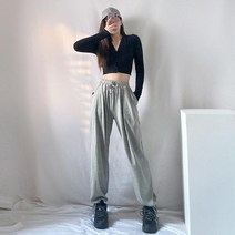 여성 조거 힙합 트레이닝 츄리닝 넓은 바지 팬츠 청소년 학생 러닝 비보잉 댄스 와이드 배기 봄 여름