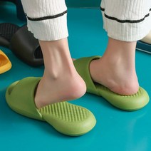 푹시니 층간소음 실내화 거실화 푹신한 슬리퍼 사무실, 블랙280