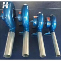 소형풍로 숯불 바베큐 불피우기 송풍기 풀무, 수동 300W 철제 톱니+덕트