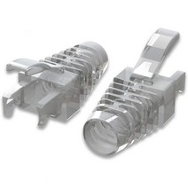 LINKUP 826834 CAT6 UTP RJ45 이지패스 스루커넥터 커넥터와이어, EZ Through boots - 55 pcs