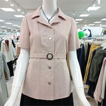 아날도바시니 DP03 벨티드 반팔블라우스 Av05bl08m