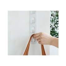 드림홈 4구 도어후크(화이트)/ 옷정리 도어훅