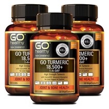고헬씨(Go Healthy) 고헬씨 튜메릭(강황) 18500 플러스 원어데이 30 베지캡슐 X 3개, 90캡슐, 1세트