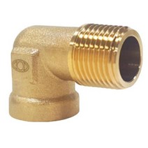 상아 황동 서비스엘보 BNMFL1/8 -1박스10개