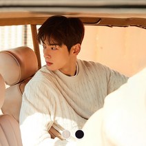 [지오다노] 053503 7GG 코튼 케이블 크루넥 스웨터