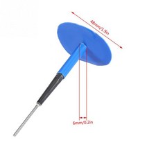 자동차 타이어 펑크 수리 키트자동차 오토바이 범용 튜브리스 타이어 펑크 버섯 플러그 패치 껌 4mm/6mm/9, 02 48x6mm