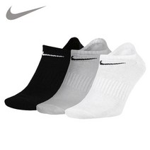 [나이키] 에브리데이 라이트웨이트 노쇼 3팩 SX7678-901, 색상:멀티 / 사이즈:L