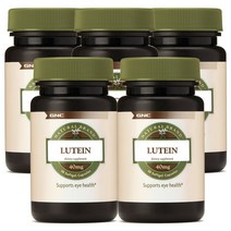 GNC 미국 지앤씨 5병 LUTEIN 40MG 30 softgel Capsules 루테인 40MG 30정