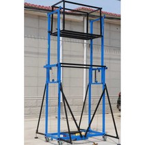 전동 리프트 작업대 원격 제어 완전 자동 호이스트, 4M (내하중 600KG) 무선 리모콘