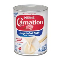 Nestle Carnation Evaporated Milk 네슬레 카네이션 연유 12oz(354ml) 8팩, 1개