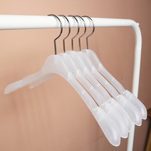 씨인크 남성 여성 옷걸이 모음 5개 정장 코트 셔츠 니트 맨투맨, 여성 멀티 옷걸이 투명