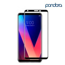 LG V30 3D 풀커버 강화유리필름 LG필름, DDB_V30 풀커버 블랙
