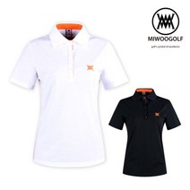 미우스포츠 미우골프 여성 반팔 카라셔츠 MW1M612W