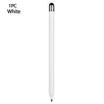 2 1 범 량 펜 터 스크린 스타일루 연필 태블릿 모바일 안드로이드 전화 PC 드로잉 액세서리, [09] 1PC White