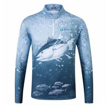 FISH-WKT 여름낚시복 상의 자외선차단 통기성낚시의류 피싱의류, CO2-DESIGN2(도면2)