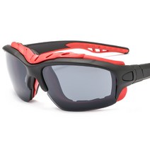 엘마운틴 방탄 선글라스 MK1208 자외선 차단 고글 자전거 킥보드 오토바이 등산, 01_블랙