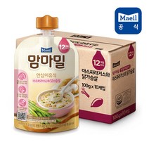 매일유업 [매일유업] 맘마밀 이유식 아스파라거스와 닭가슴살 100g 10팩, 선택완료, 단품없음