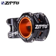 ztto mtb 50mm 스템 cnc 35mm 31.8mm 핸들바 자전거 초경량 0도, 45 스템-블랙