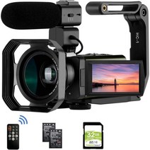 850510 4K 비디오 카메라 캠코더 ORDRO AX65 Wifi UHD 3.5