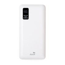 한국액센 B320 3포트 보조배터리 20000mAh PD22.5W 3대 동시충전 파워뱅크 C타입 5핀 8핀