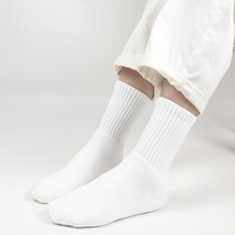 구냥씩 쫀쫀하고 따뜻한 겨울 남성 여성 이중바닥 스포츠 크루삭스 양말 4켤레