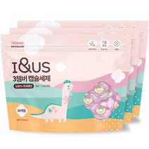 아이앤어스 3챔버 캡슐 세탁세제 드럼겸용, 30개입, 3팩