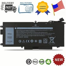 K5XWW 60WH 배터리 for Dell Latitude 5289 7389 7390 2-in-1 시리즈 6CYH6 71TG4