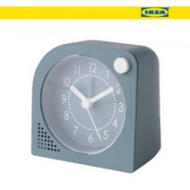 이케아 탁상시계 TJINGA 싱아 알람시계 소품 알람시계 저전압, 단품