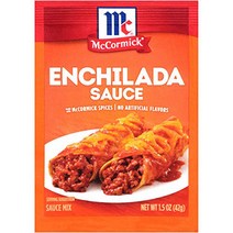 McCormick Enchilada Sauce Mix 1.5 Ounce (Pack of 12), 상세설명참조