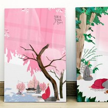 [바보사랑] is744-아크릴액자_사찰일러스트(세로), 타입선택:3.사찰일러스트[세로]_3이미지