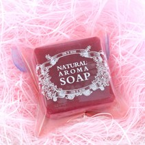 캔들이케아 포장비닐1호 엔틱 화이트앤핑크-10개입 비누포장지