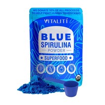 바이탈리티 올가닉 슈퍼푸드 블루 스피루리나 가루 파우더 30그램