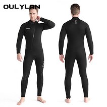 다이빙 슈트 잠수복 긴팔 네오프렌 스쿠버 따뜻한 원피스, 1.S