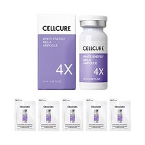 셀트리온 셀큐어 화이트 에너지 멜라앰플 4X 10ml + 체험분 5매, 단품