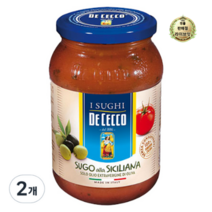 라이브잇 데체코 슈고 알라 시칠리아나 파스타 소스, 4개, 400g