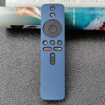 MI TVXiaomi Mi TV Box S Wifi 원격 제어 케이스 용 1pc 커버 Stick 1080P 실리콘 내충격 보호기, 03 Blue