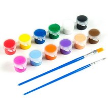 아크릴물감 6 또는 12 색 친환경 아크릴 페인트 diy 수제 그림 미술 재료 96, 협력사, F