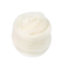 양모펠트 Fenrry-48 색 5g/10g/20g/50g 양모 펠트 섬유 소프트 로빙 DIY 공예 바늘 펠팅 재료 초보자를 위한 도구, [04] 50g, [48] S60
