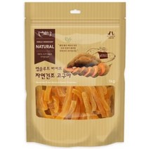앱솔루트바이트 자연건조 반려견간식 1kg, 고구마, 10개