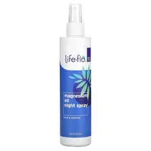라이프 플로 마그네슘 오일 나이트 스프레이 카밍 수딩 237ml 8fl oz