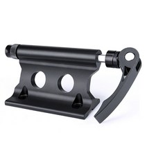 자전거 트레일러 트럭 캐리어 블록 마운트 랙 프론트 포크 자동차 suv, 검은색