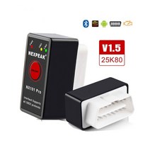 차량진단기 자동차진단기 OBD2 obd2 인포카 nexpeak nx101pro elm327 블루투스 호환 v1.5 엔진 코드 리더 미니 obd2 스캐너 자동차 진단 도구 obd