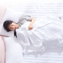 여름 인견 기숙사 이부자리 기절 마약 봄 시원한 편안한 이불 아이스 실크 에어컨 원단, 그레이
